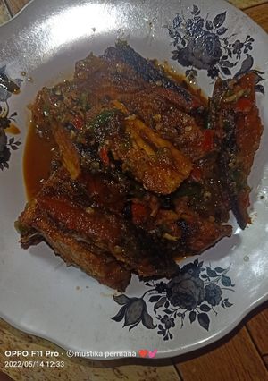 Foto resep Pindang tongkol bumbu merah