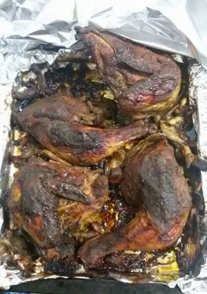 صورة لوصفة دجاج مشوي بالفرن