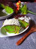 Marmer Cake Mocha Pandan