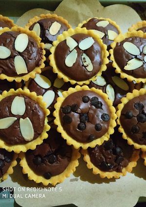 Foto resep Pie brownis ekonomis 1 telur buat ide bisnis