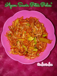 Foto resep Ayam Suwir Petai Pedas