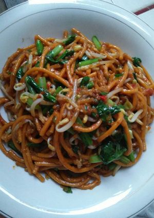 Foto resep Mie lidi goreng (mie gomak)