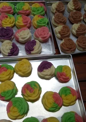 Foto resep Bolu kukus mawar