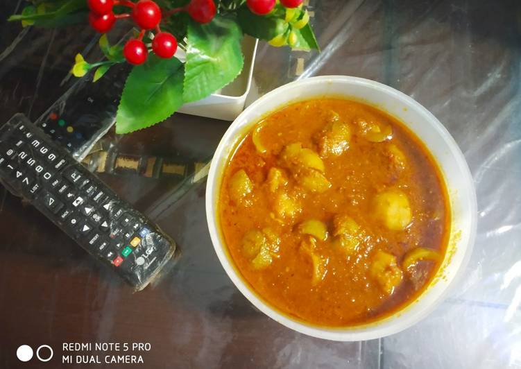 How to Cook Stuffed Tinda Curry