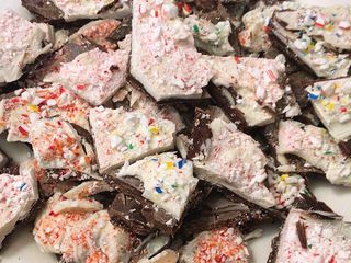 Peppermint bark