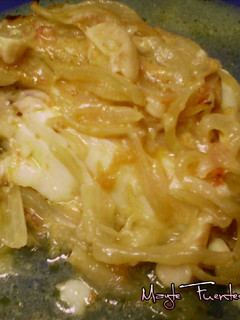 Foto principal de Bacalao fresco encebollado a mi manera