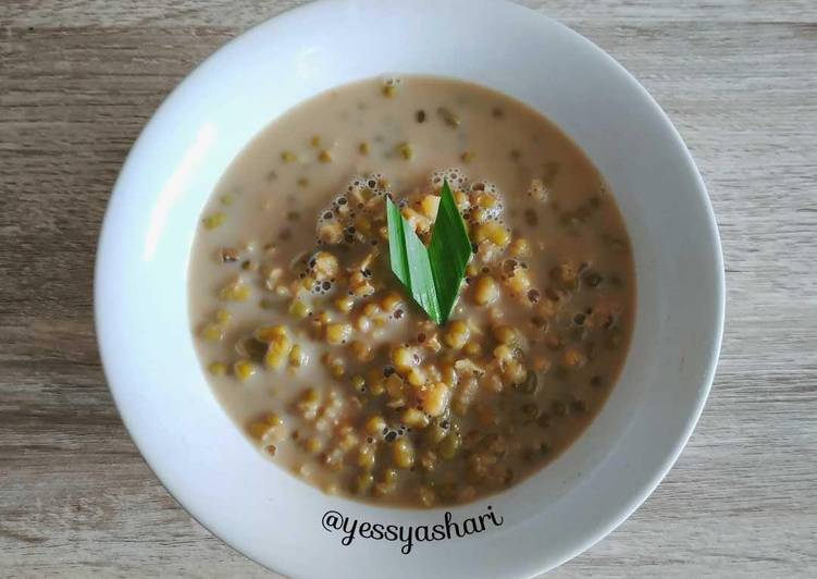 44. BURJO 💚 bubur kacang hijau (no santan)