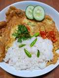 Telur dadar tomat ceri