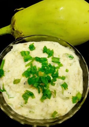 A picture of Eggplant Curd Bharta.