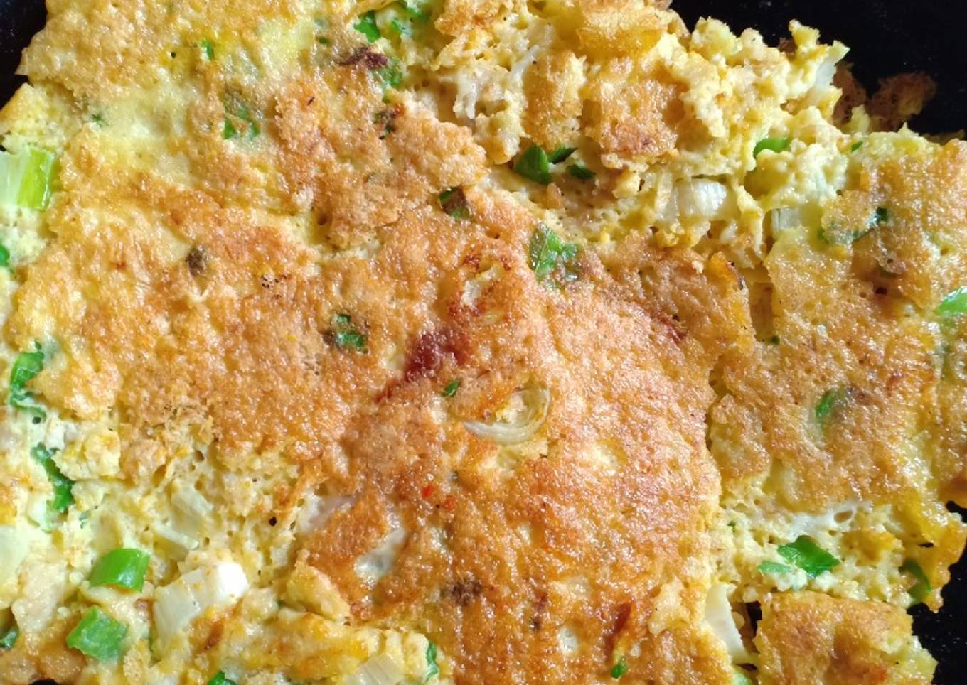 #5resepterbaruku omlet oat istimewa