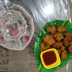 Leftover Khichdi Fritters A picture of Leftover Khichdi Fritters.
