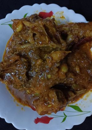 চিকেন কষা(Chicken kosha recipe in Bengali) রেসিপির প্রধান ছবি