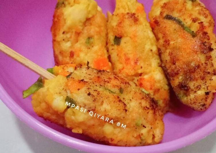 Sate Lilit Udang (Mpasi 8 bulan)