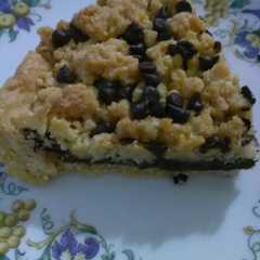 A picture of Sbrisolona alla nutella.