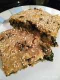 Easy Greek Spinach and Feta Pie (Spanakopita) with Batter Crust