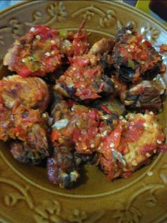 Foto resep Ayam penyet sambal mentah simpel