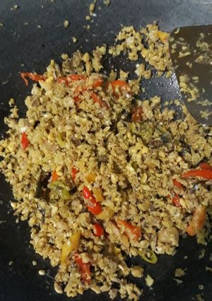 Foto resep Orak arik ikan asin pedo