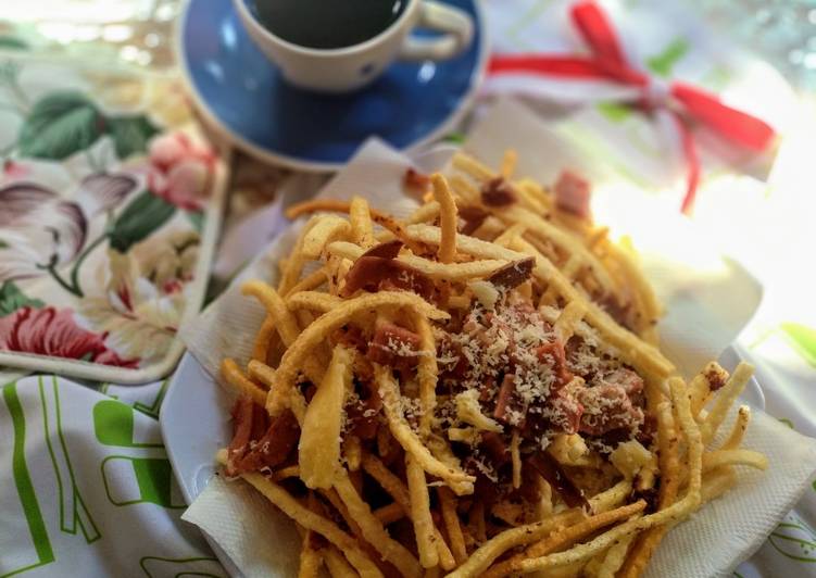 Dieng's French fries Mozarella