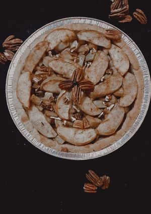 Una foto de Tarta de manzana