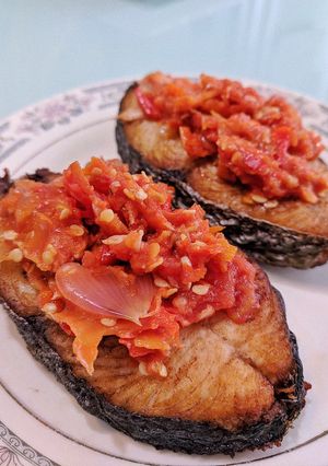 Foto resep Ikan Tenggiri Sambel Bawang