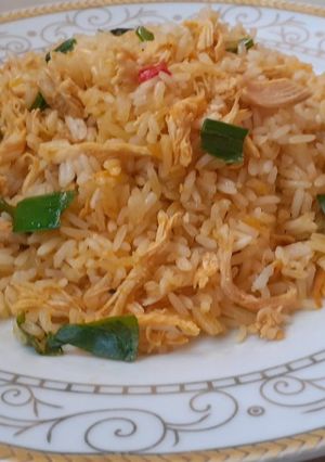 Una foto de Arroz al curry