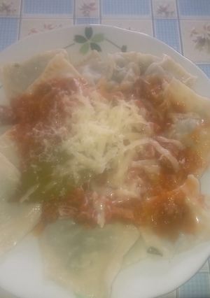 Una foto de Ravioles caseros
