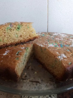 Una foto de Torta colorida🌈