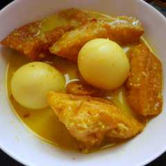 A picture of Opor Tahu Telur Simpel.