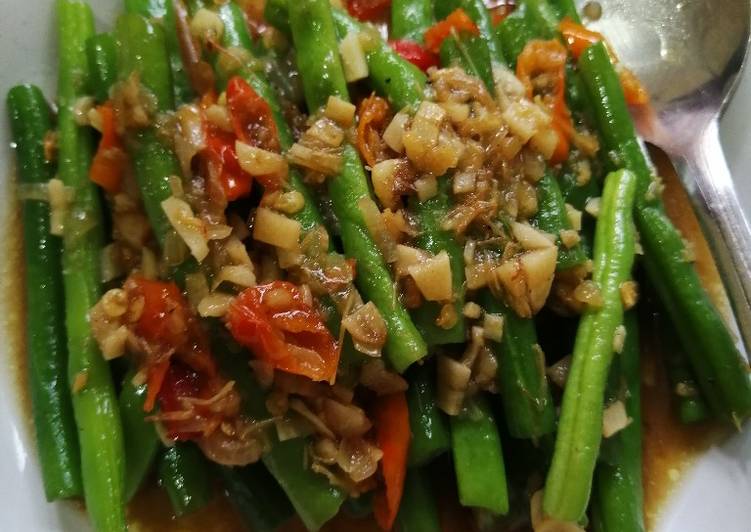 Buncis Singapore pedas