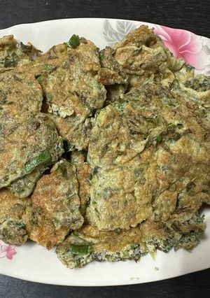 魚腥草煎蛋 的食譜成品照片
