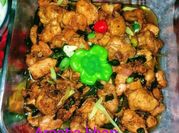 A picture of ginger chicken dry