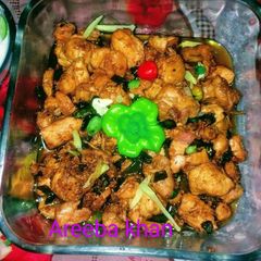A picture of Chicken Chilli dry recipe.