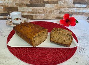 Una foto de Budín súper banana