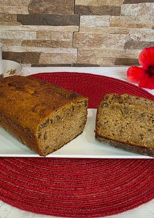 Una foto de Budín súper banana