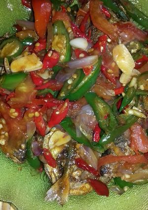 Foto resep Ikan Layang Cabai ijo