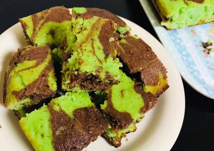 Easiest Way to Make Yummy Super Soft 
Marble Cake