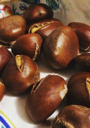 Foto di Castagne...al microonde!