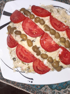 عکسی از دستور سالاد الویه رژیمی