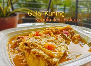 Foto resep Gulai Kuning Kepala Ikan Kakap Khas RM. Padang