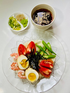 夏日時蔬冷麵 的食譜成品照片