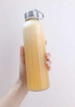 Hình của món Dứa, táo, dưa chuột, chanh, cà chua.