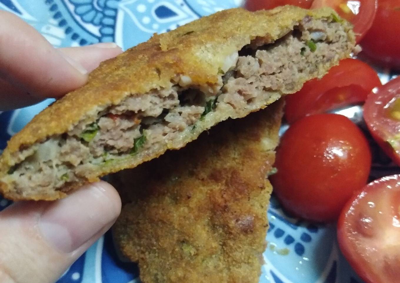 Hamburguesa casera 馃崝