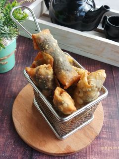 Foto resep Lumpia pisang coklat