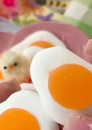 Una foto de Golosinas de huevo caseras