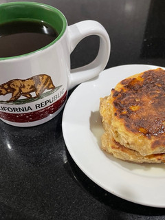 Una foto de Panqueque de manzana versión dos