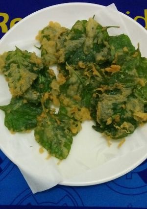 Foto resep Keripik daun bayam