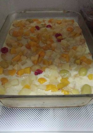 A picture of Graham cracker dessert.