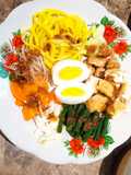 Indonesian Salad with Peanut Sauce