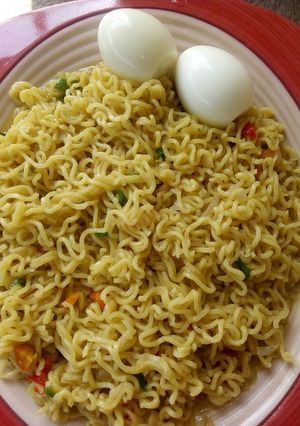 A picture of Indomie contest.Rich indomie.