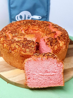Foto resep Strawberry Chiffon Cake